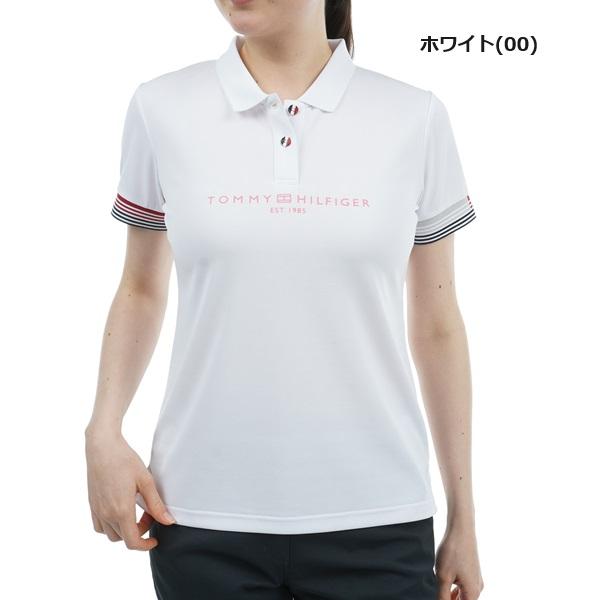トミーヒルフィガー ゴルフ レディース フロントロゴ 半袖ポロシャツ TOMMY HILFIGER GOLF THLA429 春夏モデル | TOMMY HILFIGER GOLF | 01
