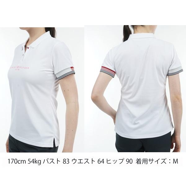 トミーヒルフィガー ゴルフ レディース フロントロゴ 半袖ポロシャツ TOMMY HILFIGER GOLF THLA429 春夏モデル | TOMMY HILFIGER GOLF | 06