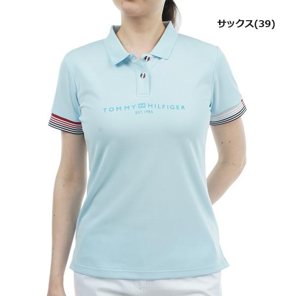 トミーヒルフィガー ゴルフ レディース フロントロゴ 半袖ポロシャツ TOMMY HILFIGER GOLF THLA429 春夏モデル | TOMMY HILFIGER GOLF | 03
