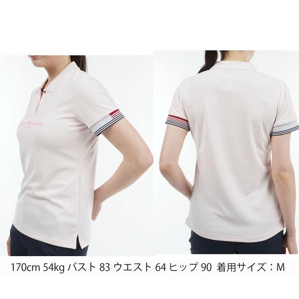 トミーヒルフィガー ゴルフ レディース フロントロゴ 半袖ポロシャツ TOMMY HILFIGER GOLF THLA429 春夏モデル | TOMMY HILFIGER GOLF | 08