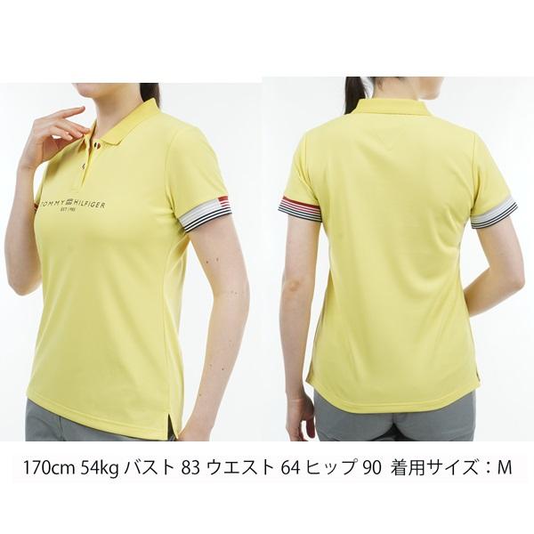 トミーヒルフィガー ゴルフ レディース フロントロゴ 半袖ポロシャツ TOMMY HILFIGER GOLF THLA429 春夏モデル | TOMMY HILFIGER GOLF | 09