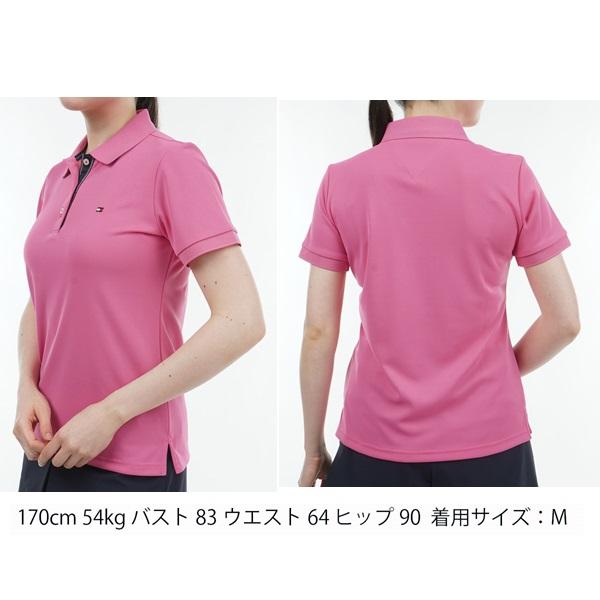 トミーヒルフィガー ゴルフ レディース ベーシックフラッグ ポロシャツ TOMMY HILFIGER GOLF THLA439 春夏モデル | TOMMY HILFIGER GOLF | 08