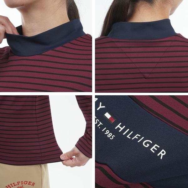 トミーヒルフィガー ゴルフ レディース モックネック 長袖シャツ TOMMY HILFIGER GOLF THLA461 秋冬モデル | TOMMY HILFIGER GOLF | 12