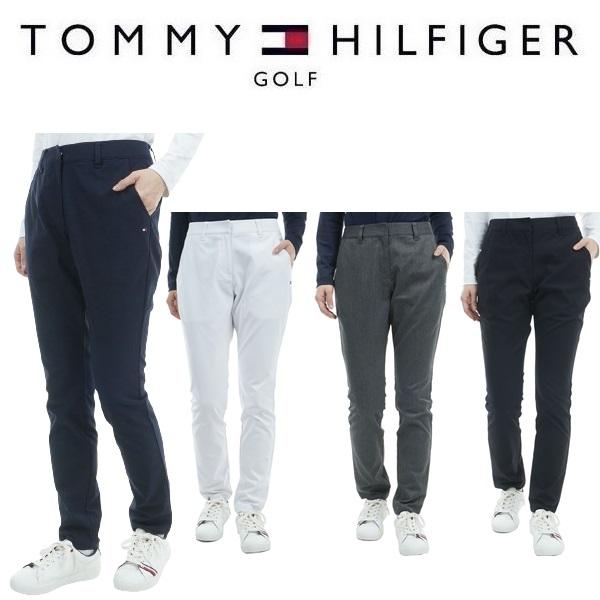 トミーヒルフィガー ゴルフ レディースストレッチツイル パンツ TOMMY HILFIGER GOLF THLA470 秋冬モデル | TOMMY HILFIGER GOLF