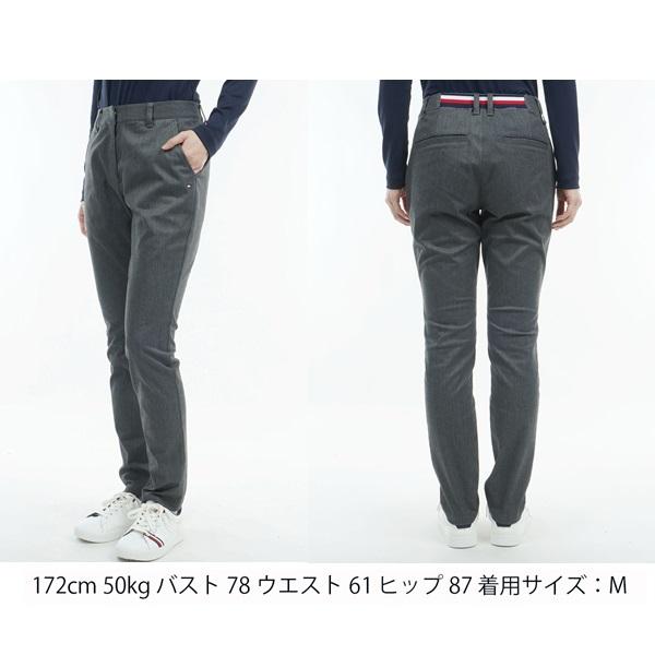 トミーヒルフィガー ゴルフ レディースストレッチツイル パンツ TOMMY HILFIGER GOLF THLA470 秋冬モデル | TOMMY HILFIGER GOLF | 08