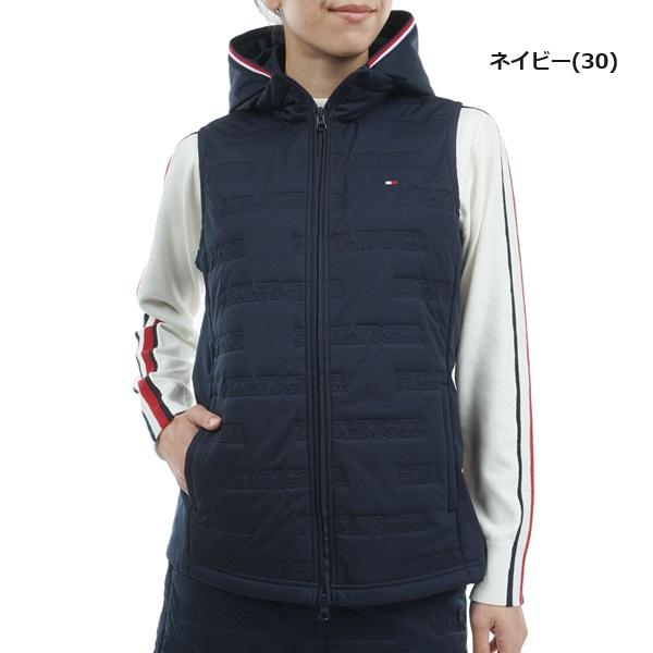 トミーヒルフィガー ゴルフ レディース ベスト ロゴ キルトパテッド ベスト TOMMY HILFIGER GOLF THLA473 秋冬モデル | TOMMY HILFIGER GOLF | 02