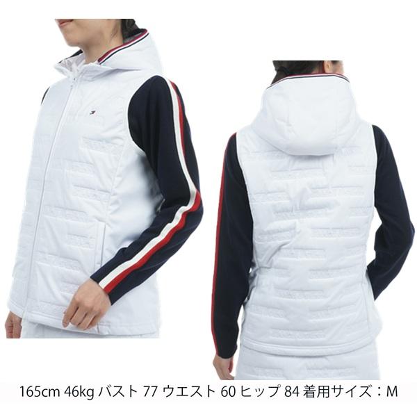 トミーヒルフィガー ゴルフ レディース ベスト ロゴ キルトパテッド ベスト TOMMY HILFIGER GOLF THLA473 秋冬モデル | TOMMY HILFIGER GOLF | 05