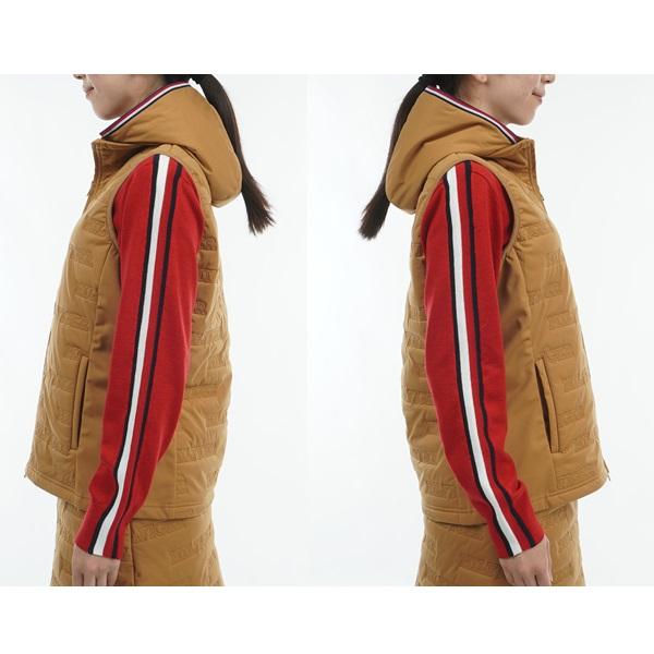 トミーヒルフィガー ゴルフ レディース ベスト ロゴ キルトパテッド ベスト TOMMY HILFIGER GOLF THLA473 秋冬モデル | TOMMY HILFIGER GOLF | 07