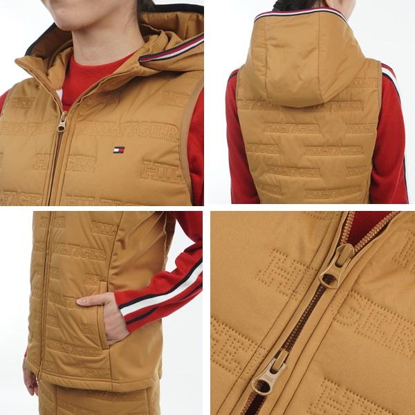 トミーヒルフィガー ゴルフ レディース ベスト ロゴ キルトパテッド ベスト TOMMY HILFIGER GOLF THLA473 秋冬モデル | TOMMY HILFIGER GOLF | 08