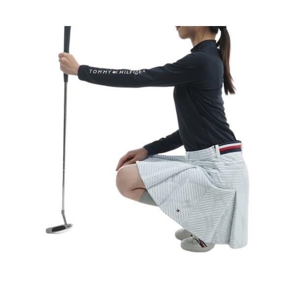 トミーヒルフィガー ゴルフ レディース スケルトンフラッグ キルトジャガード フレアスカート TOMMY HILFIGER THLA483 秋冬モデル | TOMMY HILFIGER GOLF | 08