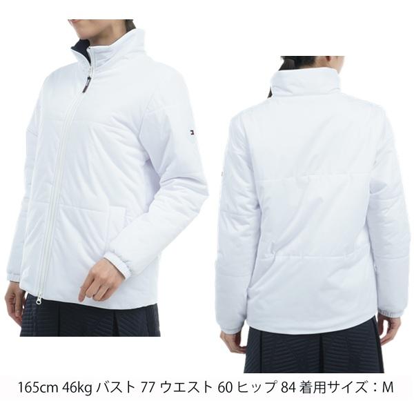 トミーヒルフィガー ゴルフ レディース コーティングニット パテッドジャケット TOMMY HILFIGER GOLF THLA484 秋冬モデル | TOMMY HILFIGER GOLF | 04