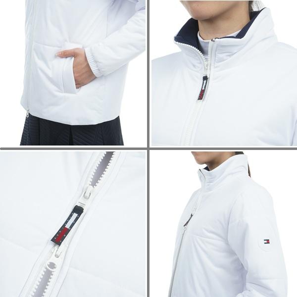 トミーヒルフィガー ゴルフ レディース コーティングニット パテッドジャケット TOMMY HILFIGER GOLF THLA484 秋冬モデル | TOMMY HILFIGER GOLF | 06