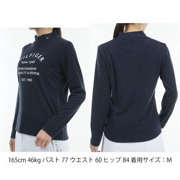 トミーヒルフィガー ゴルフ レディース ア−チロゴ LSモックシャツ TOMMY HILFIGER GOLF THLA486 秋冬モデル | TOMMY HILFIGER GOLF | 10