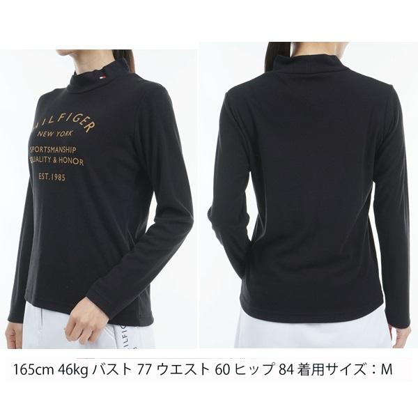 トミーヒルフィガー ゴルフ レディース ア−チロゴ LSモックシャツ TOMMY HILFIGER GOLF THLA486 秋冬モデル | TOMMY HILFIGER GOLF | 07