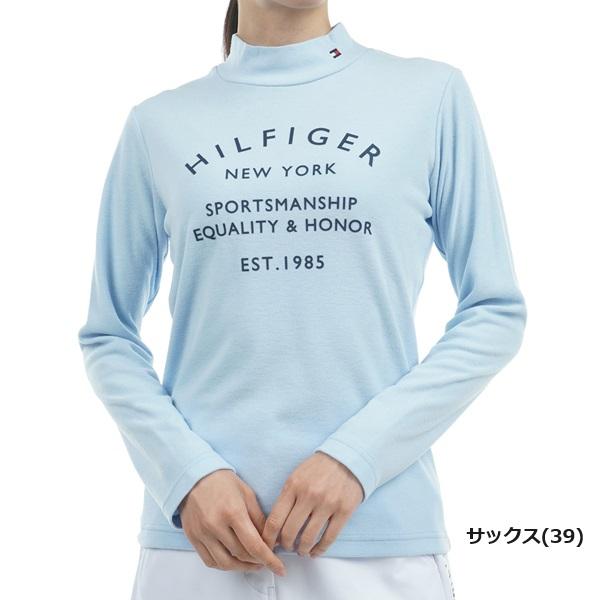 トミーヒルフィガー ゴルフ レディース ア−チロゴ LSモックシャツ TOMMY HILFIGER GOLF THLA486 秋冬モデル | TOMMY HILFIGER GOLF | 04