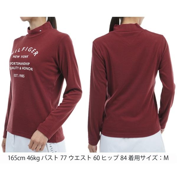 トミーヒルフィガー ゴルフ レディース ア−チロゴ LSモックシャツ TOMMY HILFIGER GOLF THLA486 秋冬モデル | TOMMY HILFIGER GOLF | 09