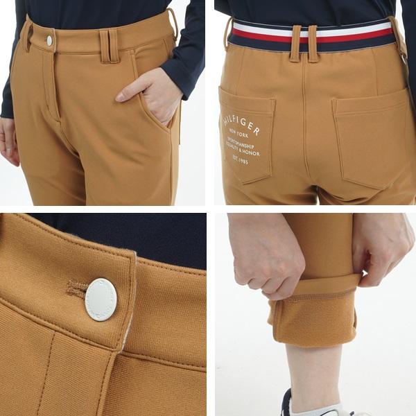 トミーヒルフィガー ゴルフ レディース ウォ-ムストレッチ 裏起毛スリムパンツ TOMMY HILFIGER GOLF THLA489 2024年秋冬モデル | TOMMY HILFIGER GOLF | 10