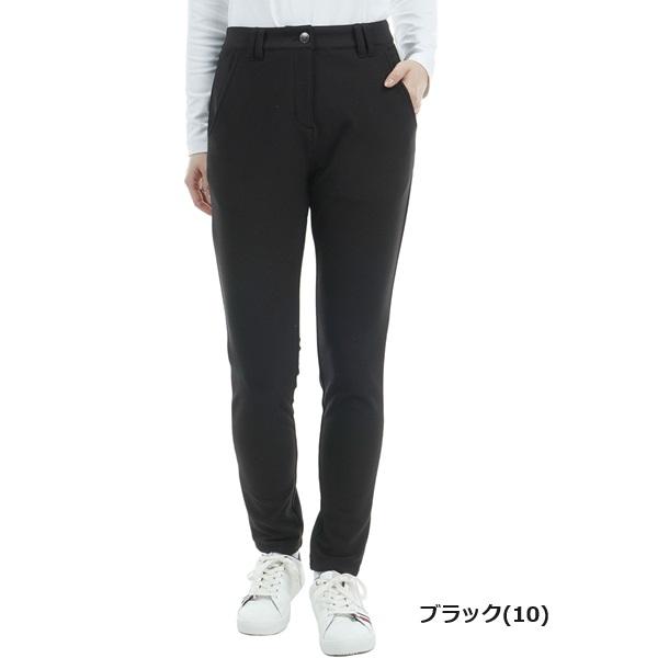 トミーヒルフィガー ゴルフ レディース ウォ-ムストレッチ 裏起毛スリムパンツ TOMMY HILFIGER GOLF THLA489 2024年秋冬モデル | TOMMY HILFIGER GOLF | 02