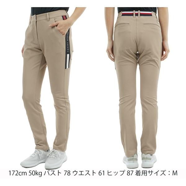 トミーヒルフィガー ゴルフレディース サイドラインロゴ ロングパンツ TOMMY HILFIGER  THLA513 2025年春夏モデル | TOMMY HILFIGER GOLF | 11