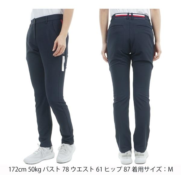 トミーヒルフィガー ゴルフレディース サイドラインロゴ ロングパンツ TOMMY HILFIGER  THLA513 2025年春夏モデル | TOMMY HILFIGER GOLF | 12