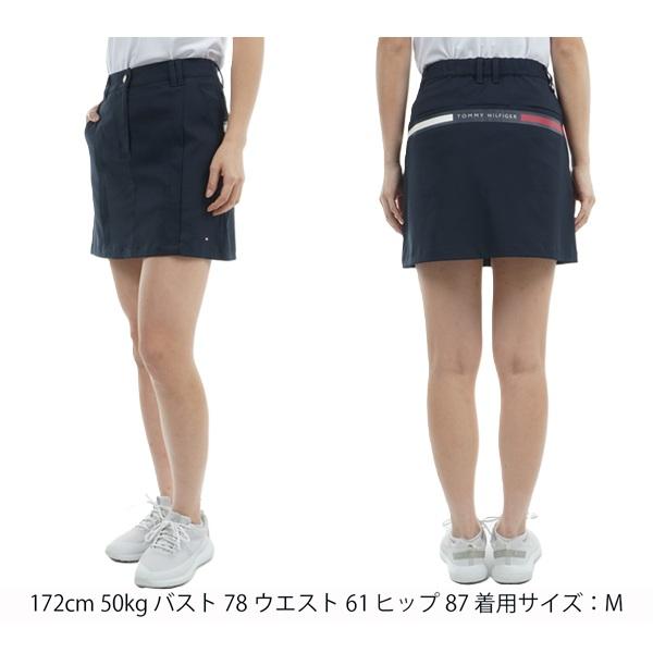 トミーヒルフィガー ゴルフレディース バックプリント ツイルスカート TOMMY HILFIGER  THLA514 2025年春夏モデル | TOMMY HILFIGER GOLF | 11