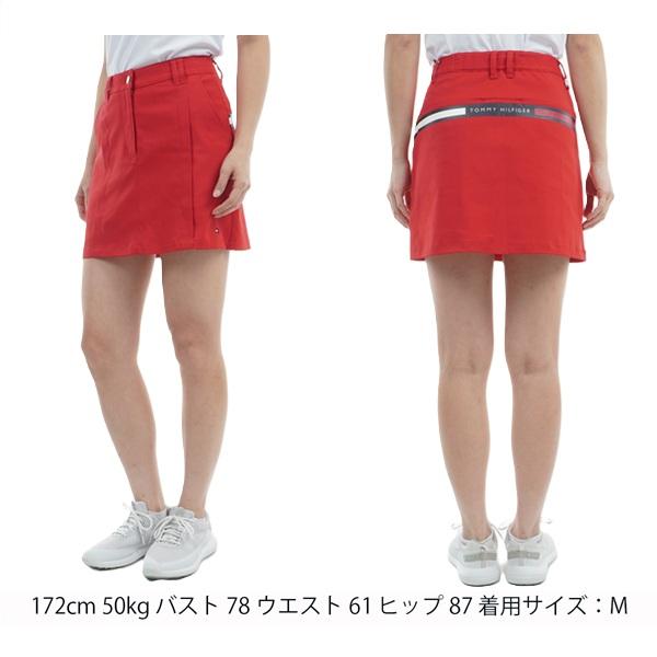 トミーヒルフィガー ゴルフレディース バックプリント ツイルスカート TOMMY HILFIGER  THLA514 2025年春夏モデル | TOMMY HILFIGER GOLF | 12