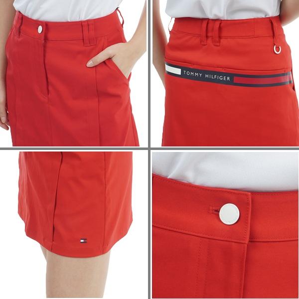 トミーヒルフィガー ゴルフレディース バックプリント ツイルスカート TOMMY HILFIGER  THLA514 2025年春夏モデル | TOMMY HILFIGER GOLF | 15