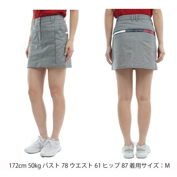 トミーヒルフィガー ゴルフレディース バックプリント ツイルスカート TOMMY HILFIGER  THLA514 2025年春夏モデル | TOMMY HILFIGER GOLF | 09