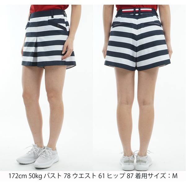 トミーヒルフィガー ゴルフレディース ボックスプリーツ マリンキュロット TOMMY HILFIGER  THLA518 2025年春夏モデル | TOMMY HILFIGER GOLF | 11
