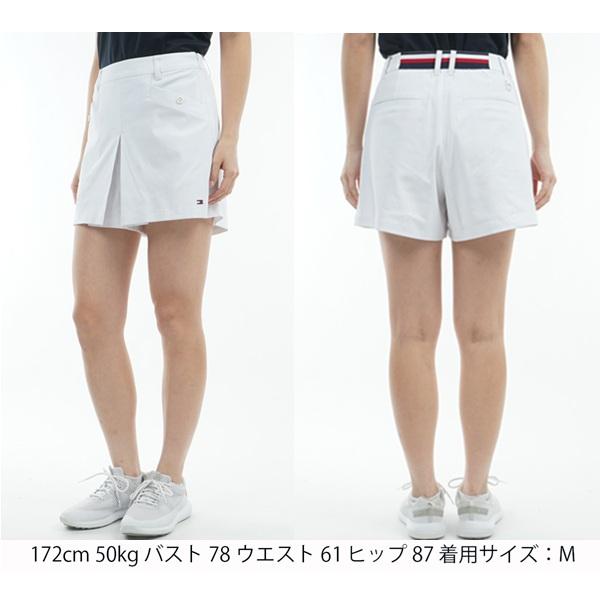 トミーヒルフィガー ゴルフレディース ボックスプリーツ マリンキュロット TOMMY HILFIGER  THLA518 2025年春夏モデル | TOMMY HILFIGER GOLF | 05