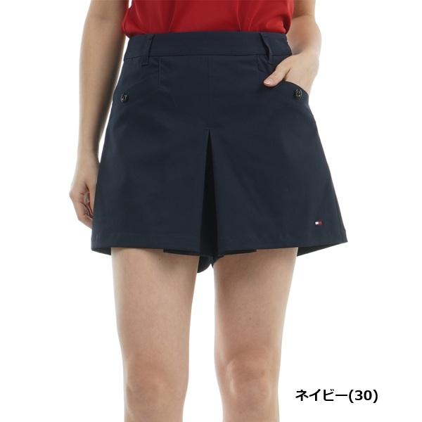 トミーヒルフィガー ゴルフレディース ボックスプリーツ マリンキュロット TOMMY HILFIGER  THLA518 2025年春夏モデル | TOMMY HILFIGER GOLF | 02