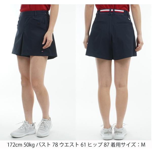トミーヒルフィガー ゴルフレディース ボックスプリーツ マリンキュロット TOMMY HILFIGER  THLA518 2025年春夏モデル | TOMMY HILFIGER GOLF | 06