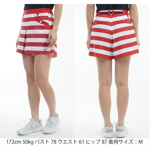 トミーヒルフィガー ゴルフレディース ボックスプリーツ マリンキュロット TOMMY HILFIGER  THLA518 2025年春夏モデル | TOMMY HILFIGER GOLF | 07