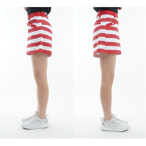 トミーヒルフィガー ゴルフレディース ボックスプリーツ マリンキュロット TOMMY HILFIGER  THLA518 2025年春夏モデル | TOMMY HILFIGER GOLF | 08