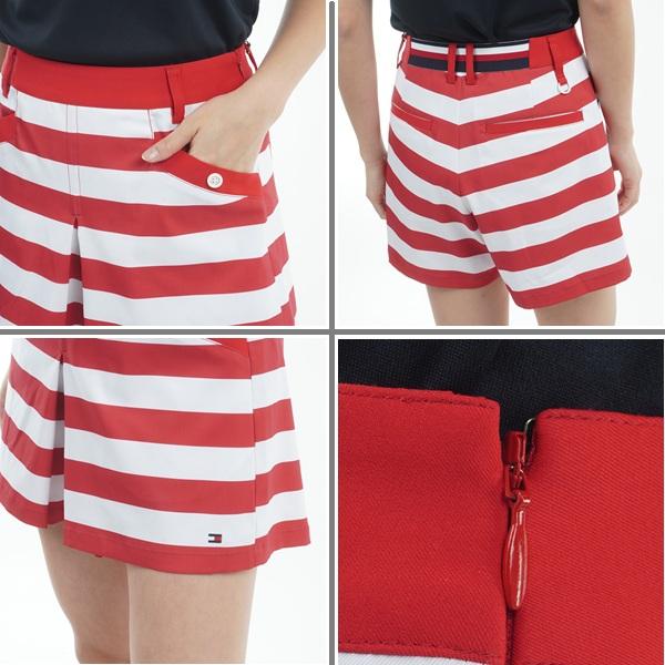 トミーヒルフィガー ゴルフレディース ボックスプリーツ マリンキュロット TOMMY HILFIGER  THLA518 2025年春夏モデル | TOMMY HILFIGER GOLF | 10