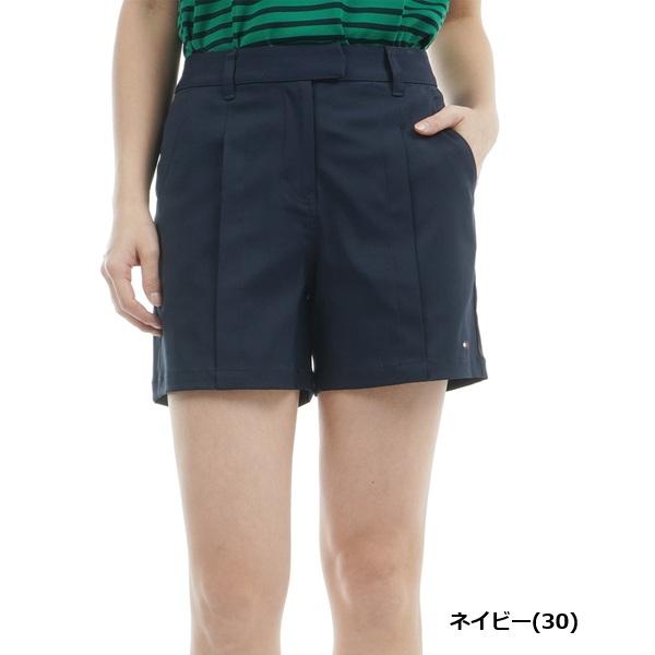 トミーヒルフィガー ゴルフレディース フロントタックツイル ショートパンツ TOMMY HILFIGER  THLA519 2025年春夏モデル | TOMMY HILFIGER GOLF | 05