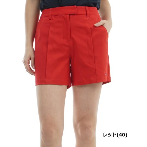 トミーヒルフィガー ゴルフレディース フロントタックツイル ショートパンツ TOMMY HILFIGER  THLA519 2025年春夏モデル | TOMMY HILFIGER GOLF | 06