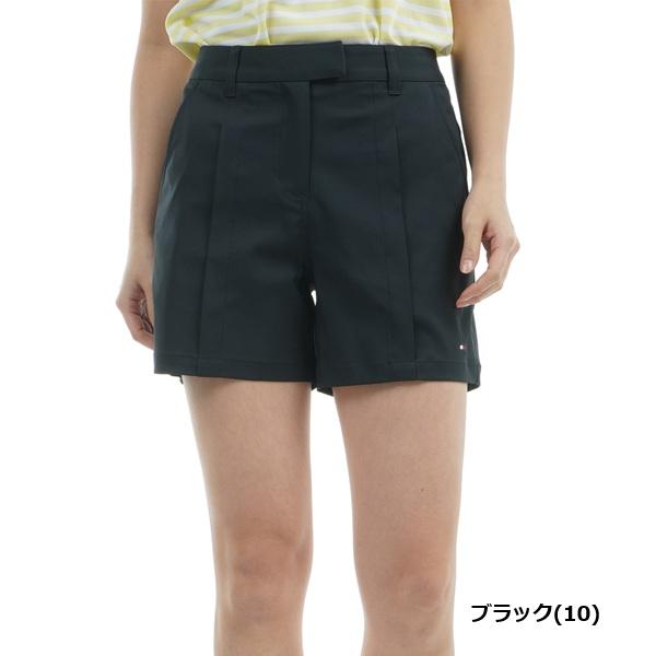 トミーヒルフィガー ゴルフレディース フロントタックツイル ショートパンツ TOMMY HILFIGER  THLA519 2025年春夏モデル | TOMMY HILFIGER GOLF | 02
