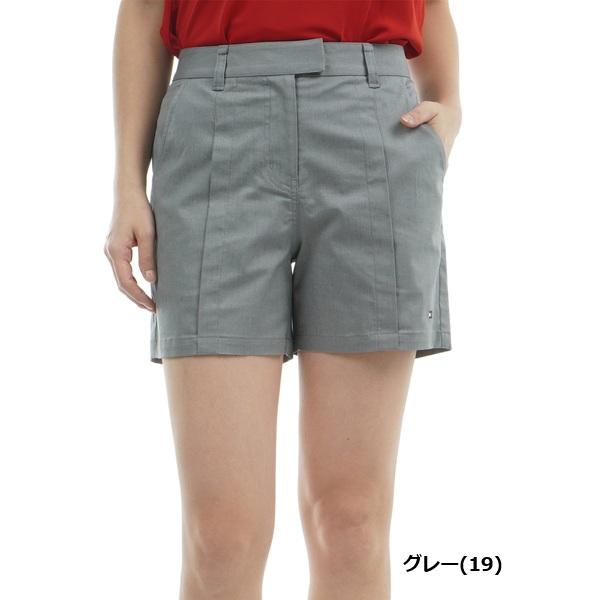 トミーヒルフィガー ゴルフレディース フロントタックツイル ショートパンツ TOMMY HILFIGER  THLA519 2025年春夏モデル | TOMMY HILFIGER GOLF | 03