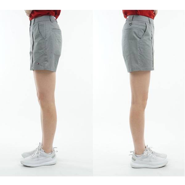 トミーヒルフィガー ゴルフレディース フロントタックツイル ショートパンツ TOMMY HILFIGER  THLA519 2025年春夏モデル | TOMMY HILFIGER GOLF | 10