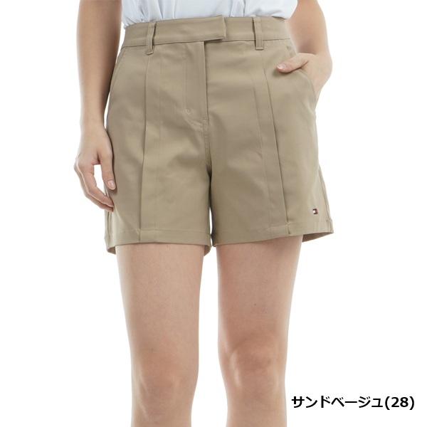 トミーヒルフィガー ゴルフレディース フロントタックツイル ショートパンツ TOMMY HILFIGER  THLA519 2025年春夏モデル | TOMMY HILFIGER GOLF | 04