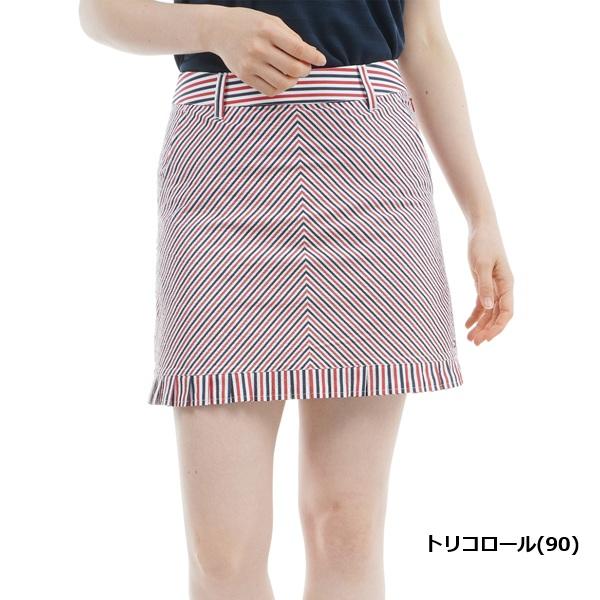 トミーヒルフィガー ゴルフレディース ストライプ ミニフリルスカート TOMMY HILFIGER  THLA525 2025年春夏モデル | TOMMY HILFIGER GOLF | 03
