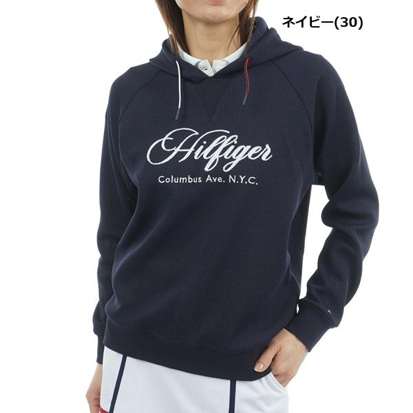 トミーヒルフィガー ゴルフ レディース フロントロゴ ワッフルスウェットフーディー TOMMY HILFIGER GOLF THLA550 2025秋冬モデル | TOMMY HILFIGER GOLF | 02