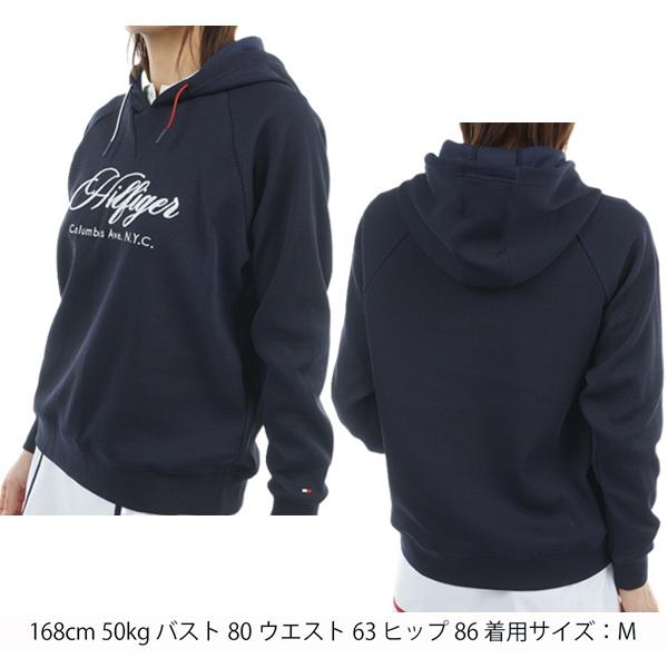 トミーヒルフィガー ゴルフ レディース フロントロゴ ワッフルスウェットフーディー TOMMY HILFIGER GOLF THLA550 2025秋冬モデル | TOMMY HILFIGER GOLF | 05