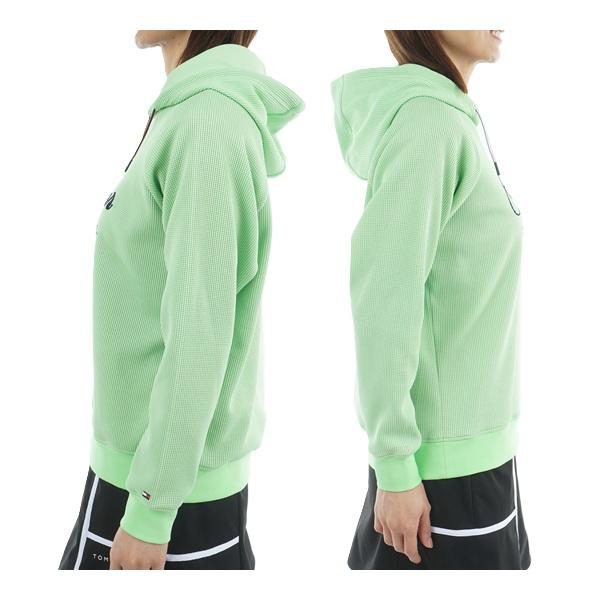 トミーヒルフィガー ゴルフ レディース フロントロゴ ワッフルスウェットフーディー TOMMY HILFIGER GOLF THLA550 2025秋冬モデル | TOMMY HILFIGER GOLF | 07