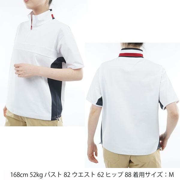 トミーヒルフィガー ゴルフレディース メッシュハーフジップ ウィンドプルオーバー TOMMY HILFIGER  THLA608 2026年春夏モデル | TOMMY HILFIGER GOLF | 04