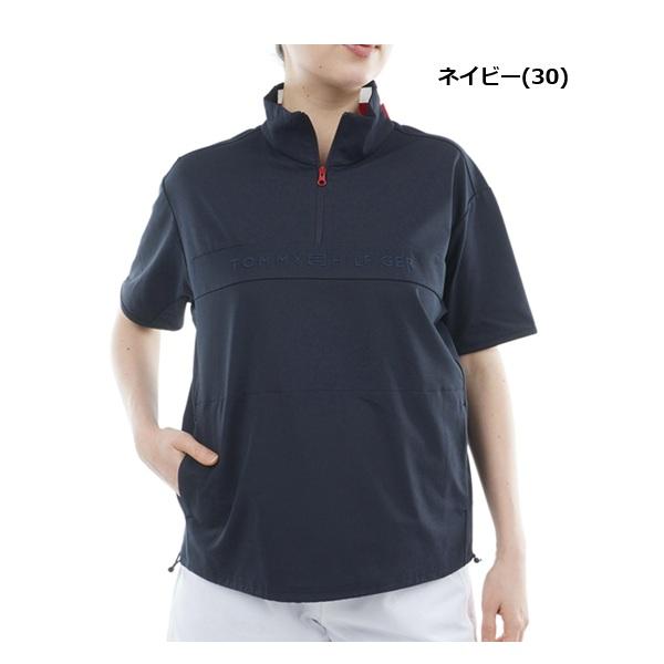 トミーヒルフィガー ゴルフレディース メッシュハーフジップ ウィンドプルオーバー TOMMY HILFIGER  THLA608 2026年春夏モデル | TOMMY HILFIGER GOLF | 02