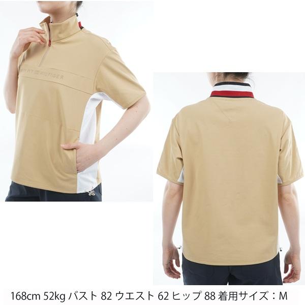 トミーヒルフィガー ゴルフレディース メッシュハーフジップ ウィンドプルオーバー TOMMY HILFIGER  THLA608 2026年春夏モデル | TOMMY HILFIGER GOLF | 06