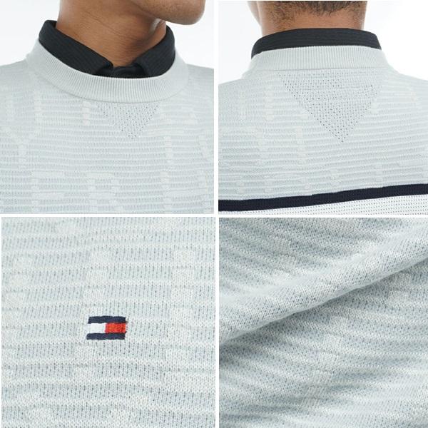 トミーヒルフィガー ゴルフ メンズ ブラインドロゴ クルーネック ニットベスト TOMMY HILFIGER GOLF THMA311 【2023年春夏モデル】 | TOMMY HILFIGER GOLF | 10