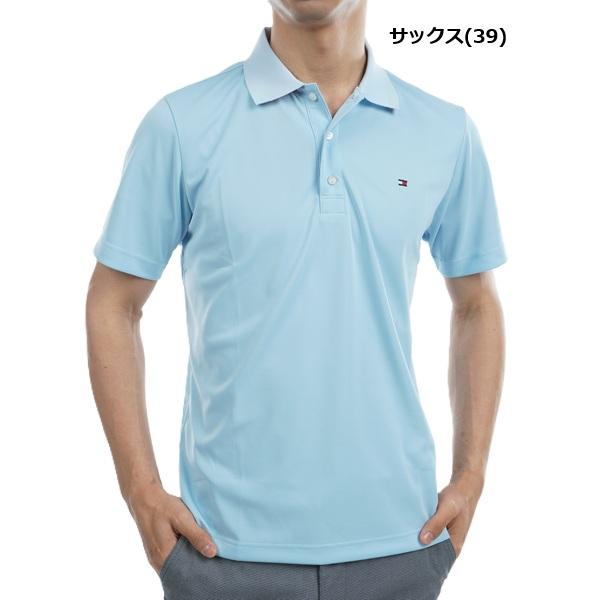 トミーヒルフィガー ゴルフ メンズ ベーシック フラッグ ポロシャツ TOMMY HILFIGER  THMA316 | TOMMY HILFIGER GOLF | 01